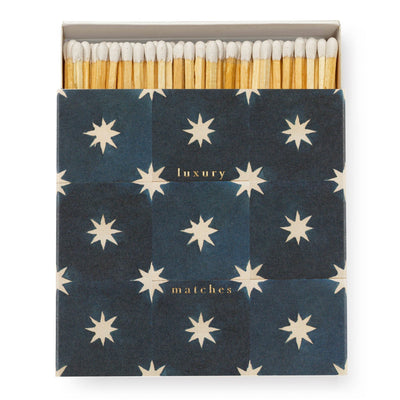 Zündhölzer | Navy Star Tile von Wanderlust - Sternkerze