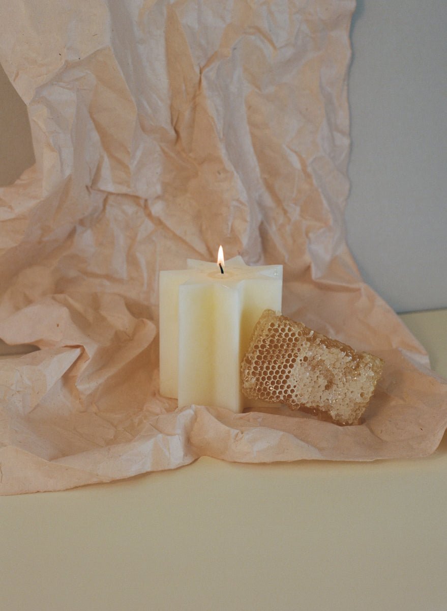 Bienenwachskerzen - Sternkerze