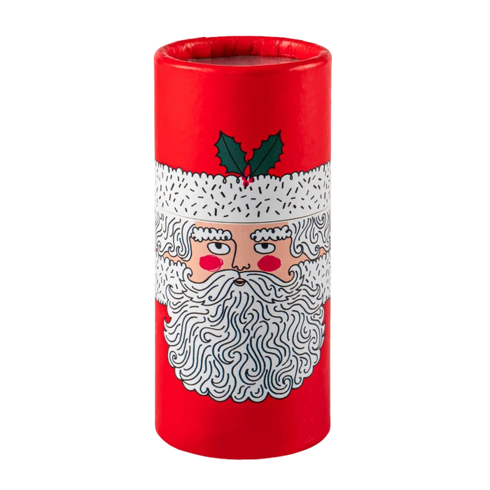Zündhölzer im Zylinder | Weihnachtsmann - Sternkerze