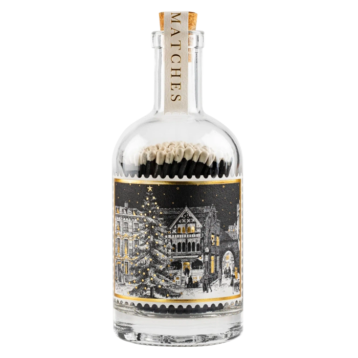 Zündhölzer im Glas | Starry Night - Sternkerze