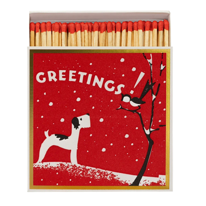 Zündhölzer | Winter Greetings - Sternkerze