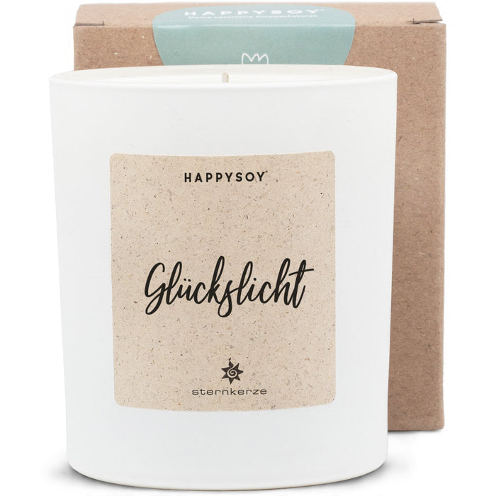 Glückslicht – Happy Soy x Sternkerze - Sternkerze