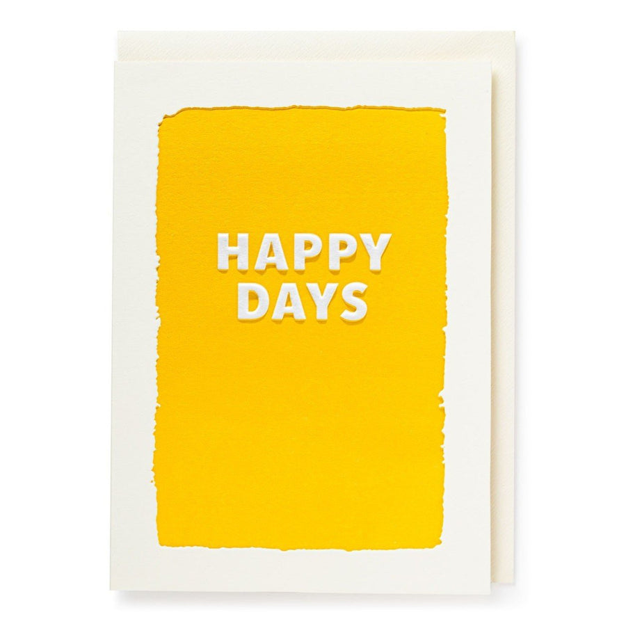 Happy Days - Sternkerze