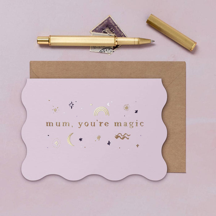 Muttertagskarten | Mama You're Magic Karte - Sternkerze