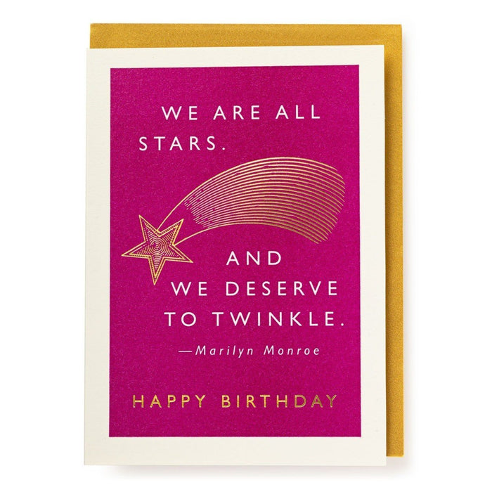We are all Stars - Sternkerze