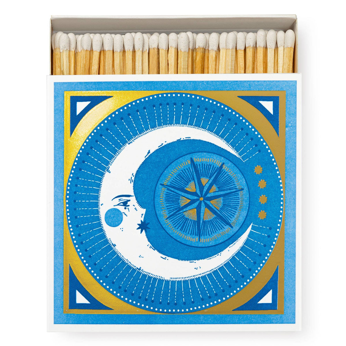 Zündhölzer | Golden Moon - Sternkerze